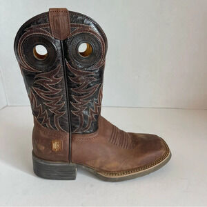Nokota Horse NH Womens US Sz 5 Mex 22.5 Brown Leather Cowboy Boots Mexico made